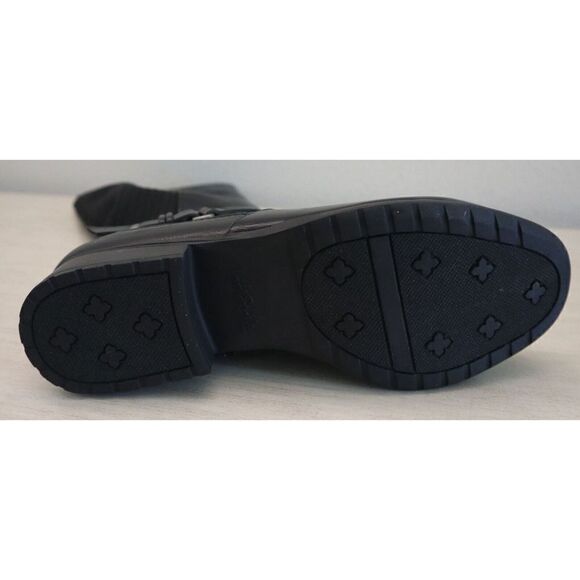 LifeStride 78834 Women's Sz 7W Black X-Anita Faux Leather Riding Boots $100 - Picture 10 of 10